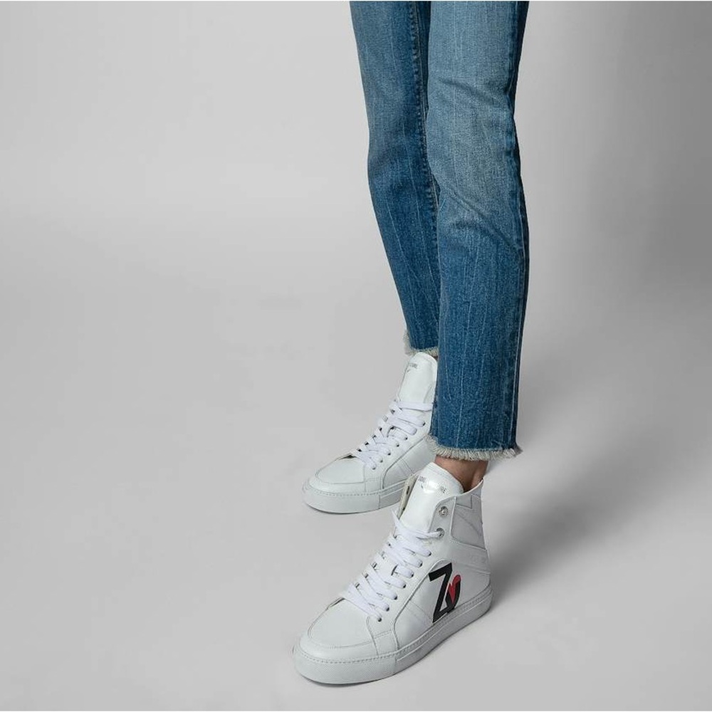 NEW | Zadig & Voltaire High Flash Sneakers
